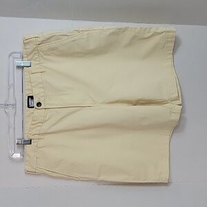 Lands' End Traditional Fit Men's Yellow Chino , 38